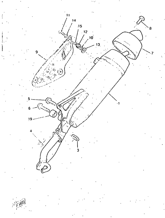 CW50RS Выхлопная система