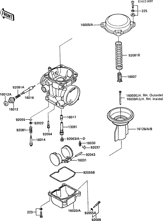Carburetor parts(1/2)
