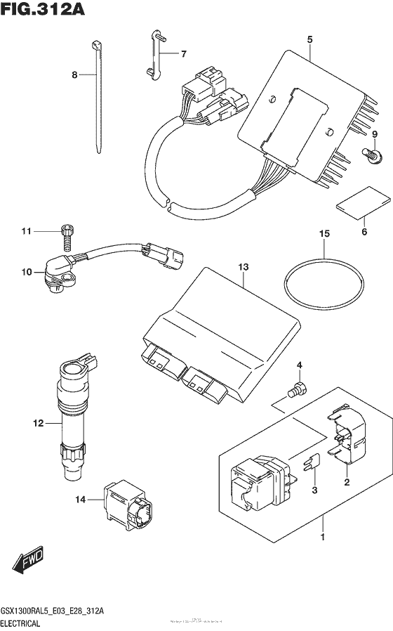 Electrical (Gsx1300Ral5 E03)