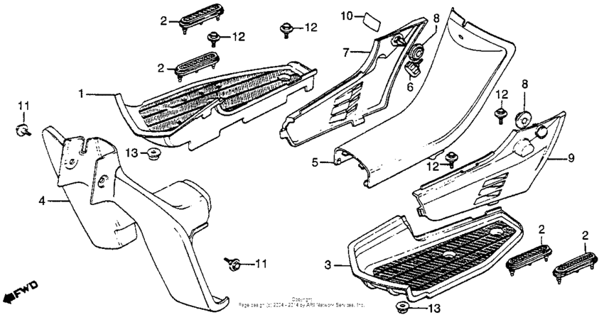 NX50 Leg shield + frame cover