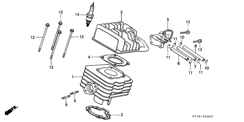 Cylinder/cylinder head