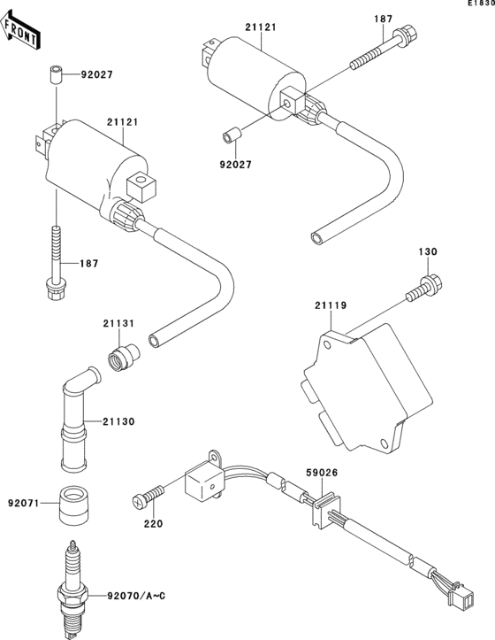  Система зажигания