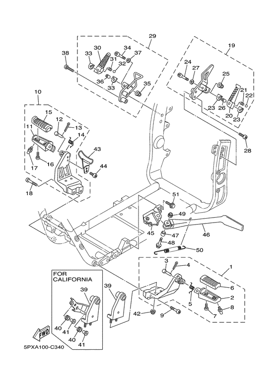 Stand & footrest