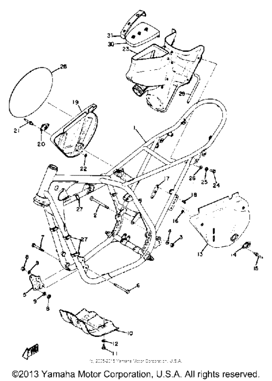 Frame - side cover