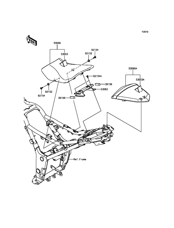 EX300 Сиденье