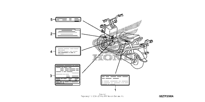 NPS50 Лейбл предостережения