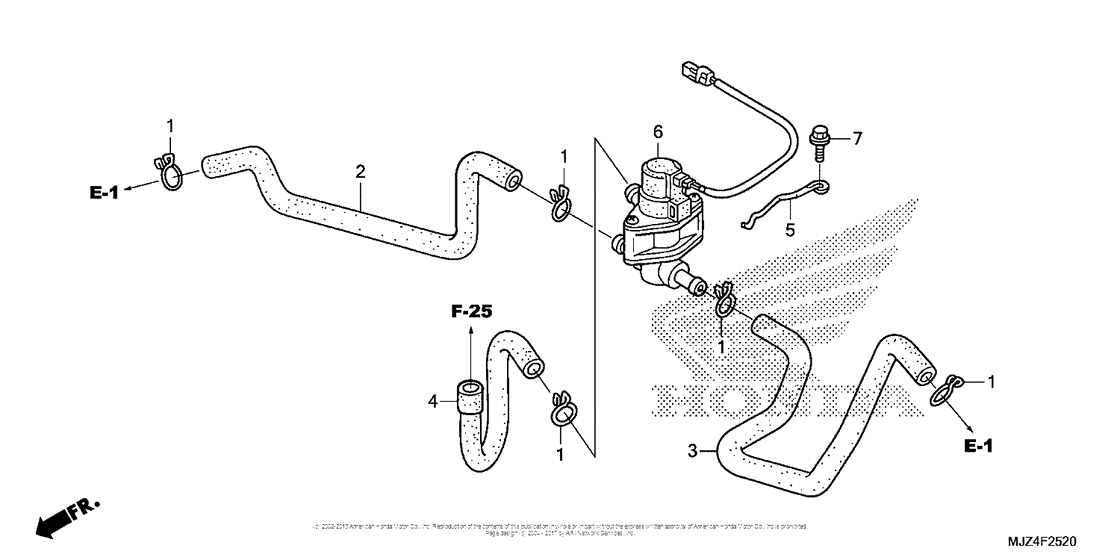 ST1300P (ABS) Воздушный регулирующий клапан