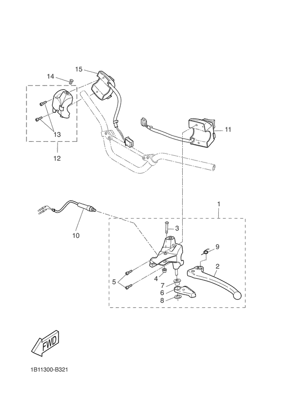 Handle switch & lever