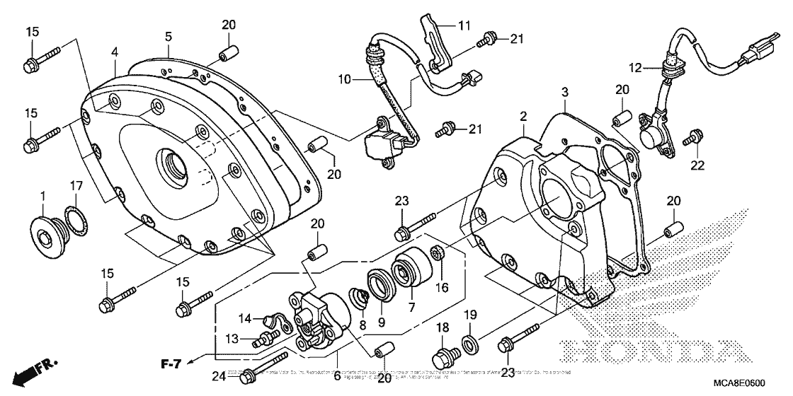 Front Cover + Transmission Cover