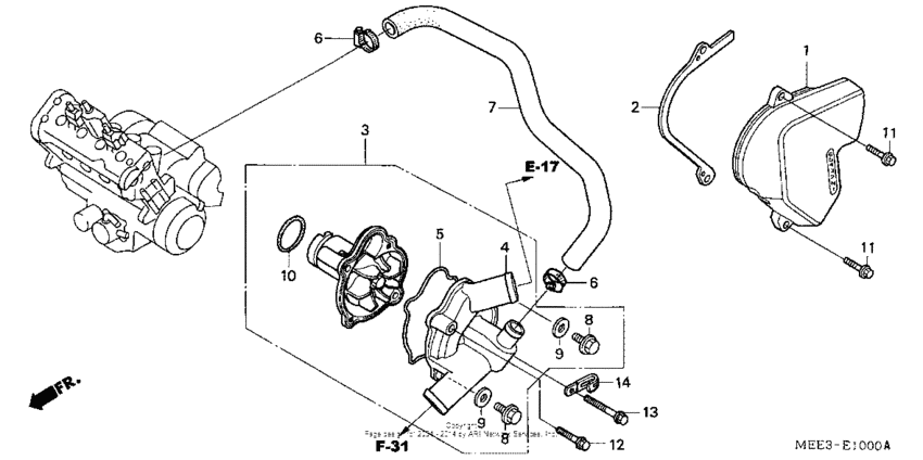  Водяной насос