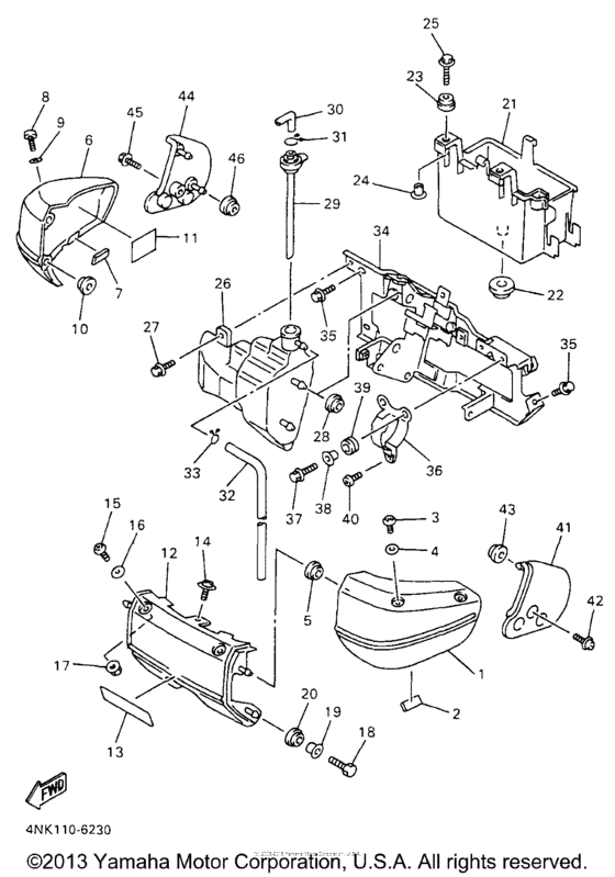 XVZ13AHC Боковые обтекатели