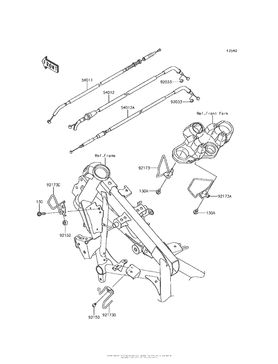  Тросы управления