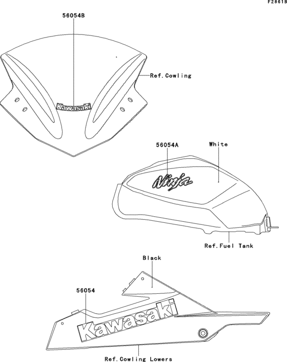 EX300 Decals(white)(adf)(ca,us)