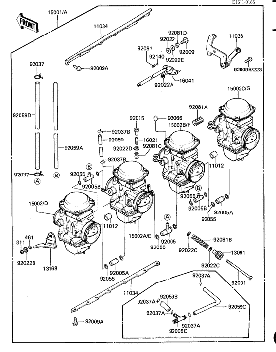 Carburetor assy