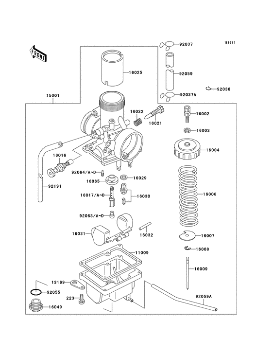 Carburetor assy