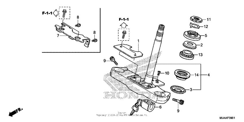 Steering stem (2)