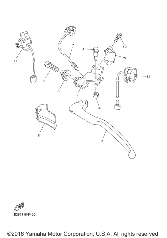  Рулевые переключатели
