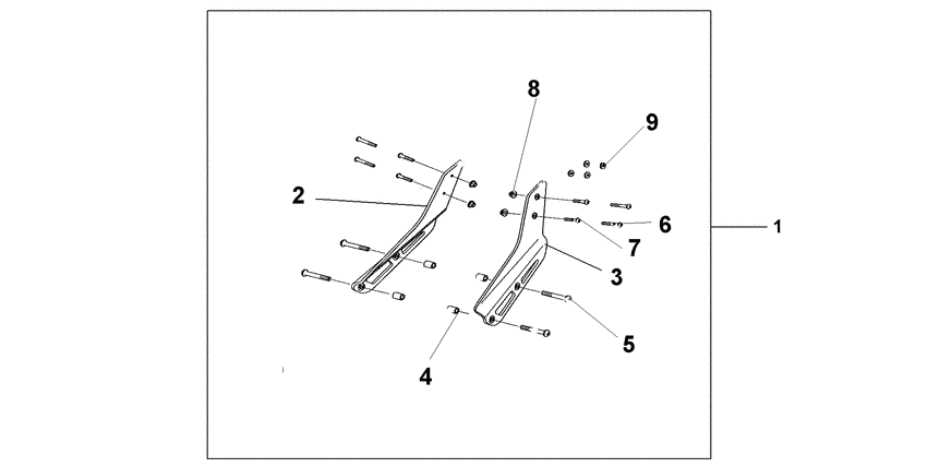 Backrest - rear carrier stay
