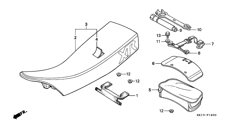 Seat/tools