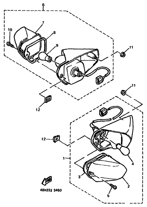 GTS1000A Поворотники