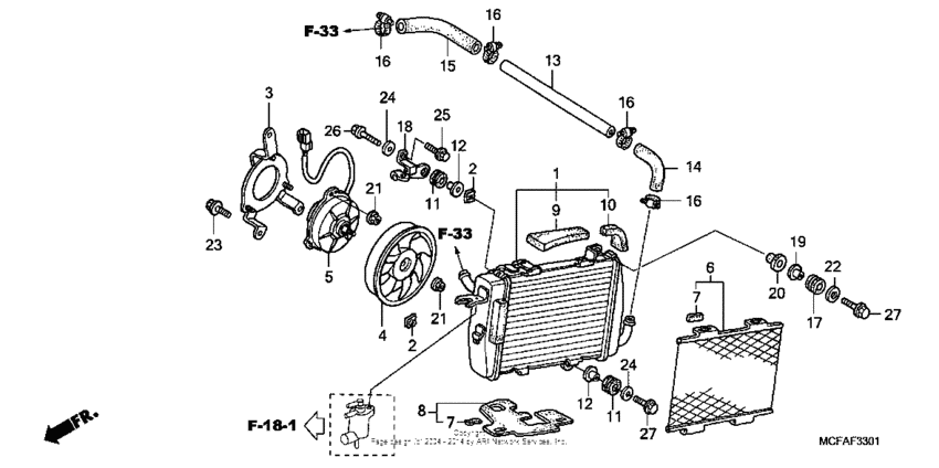 Radiator (l.)