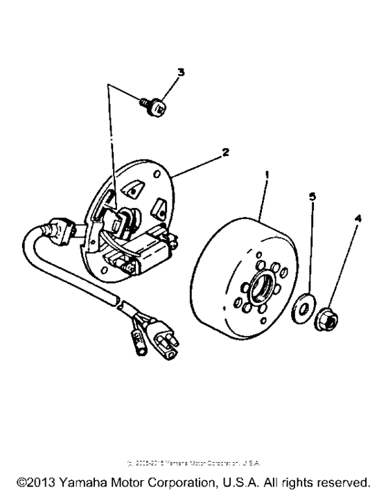 YZ250B1 Генератор