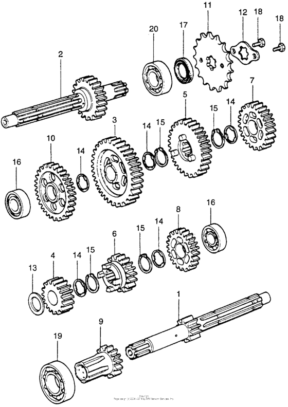 XR75 Трансмиссия