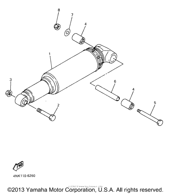 XVZ13LTJ Задняя подвеска