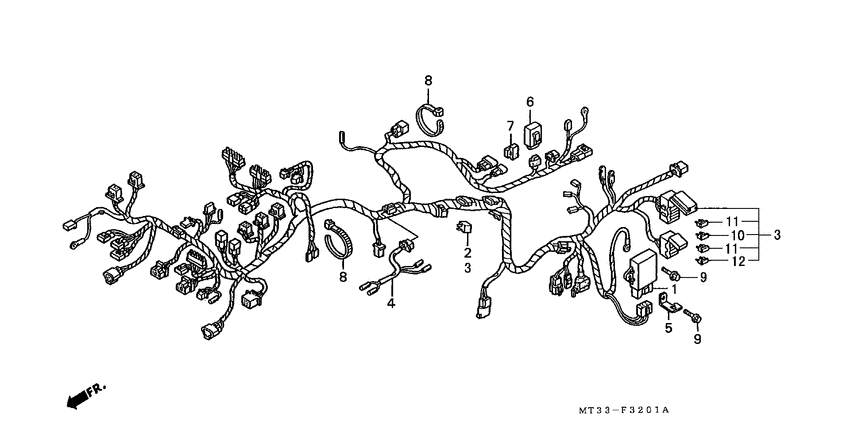 Harness wire