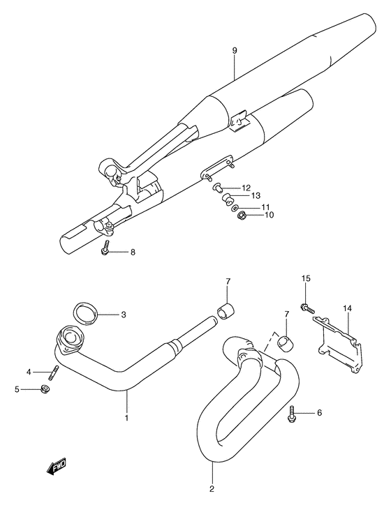 Muffler comp