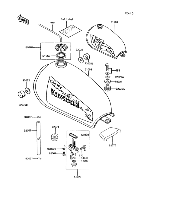 Fuel tank(ke100-b11/b12/b13/b14)