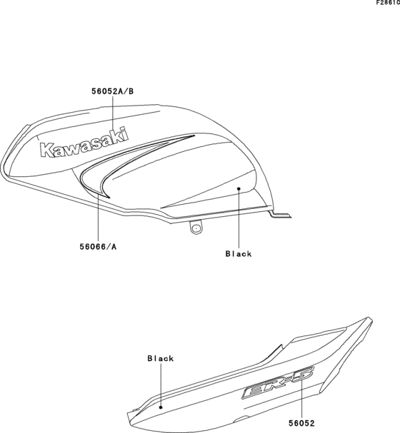ER500 Decals(black)(c5p)