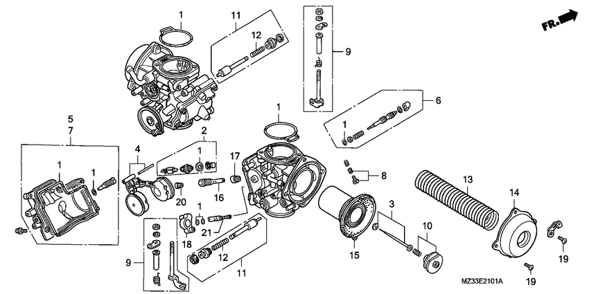 Carburetor assy