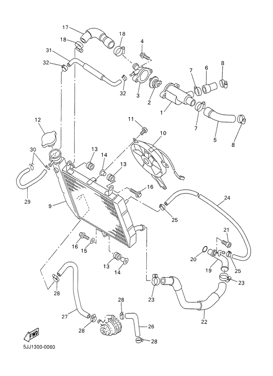 Radiator. hose