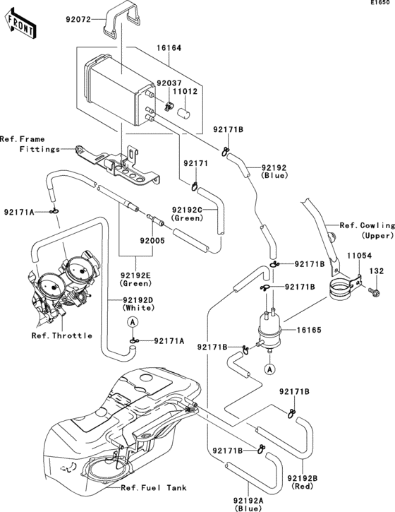 ZG1400 Топливная система
