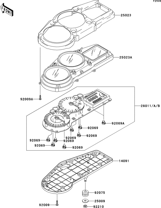 ZX1200 Приборы