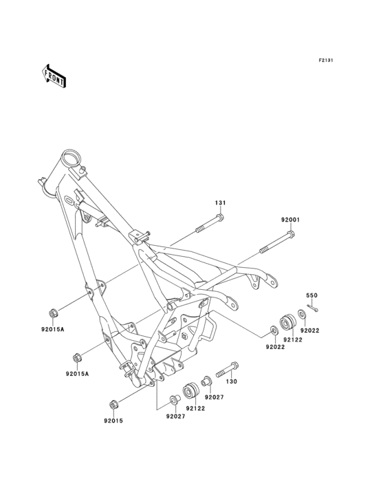 KX60 Frame fitting