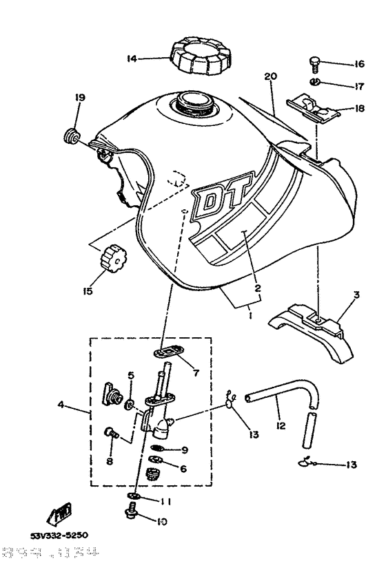Rpservoir a carburant