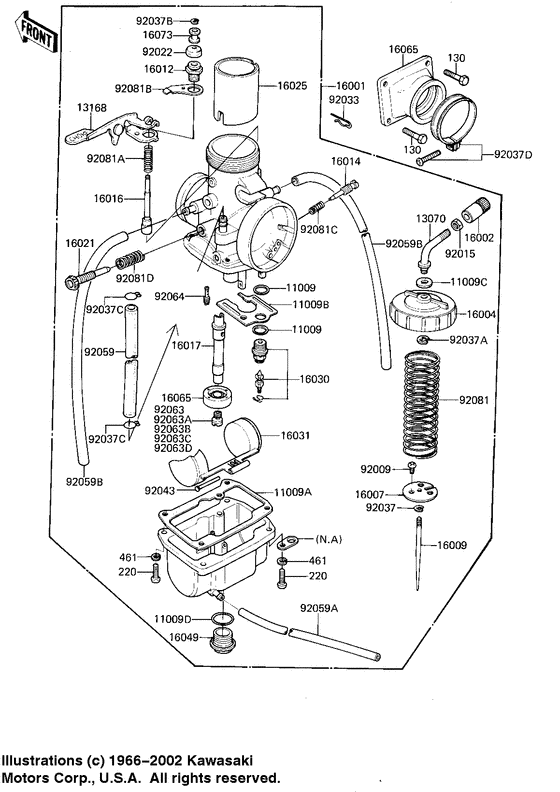 Carburetor assy