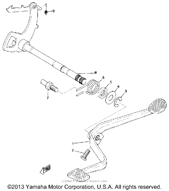 U7E Переключение скоростей