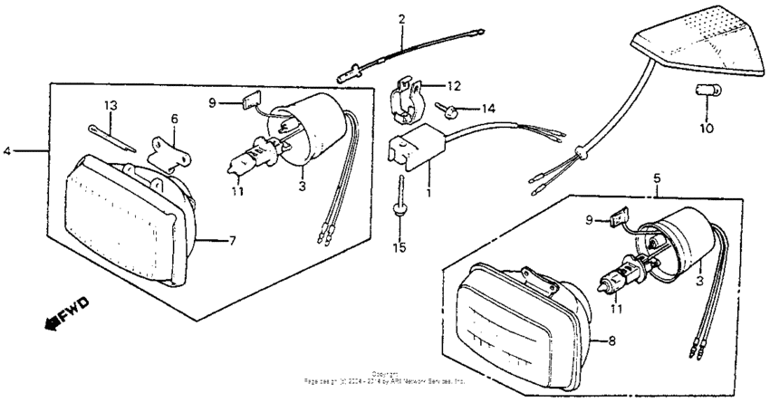 Headlight unit