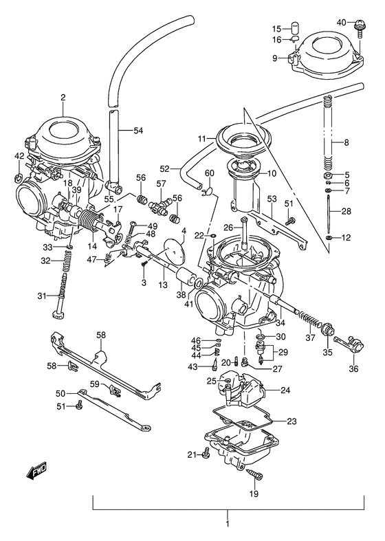 Carburetor assy