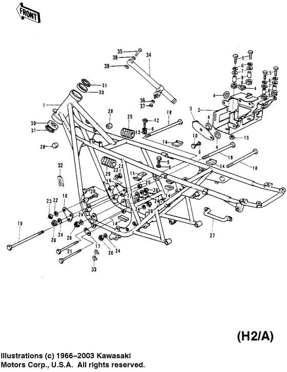 Frame/frame fittings