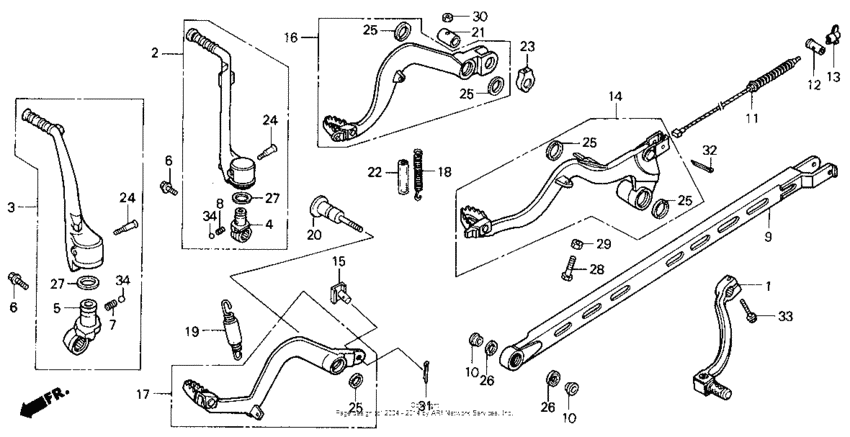 Pedal 85-89
