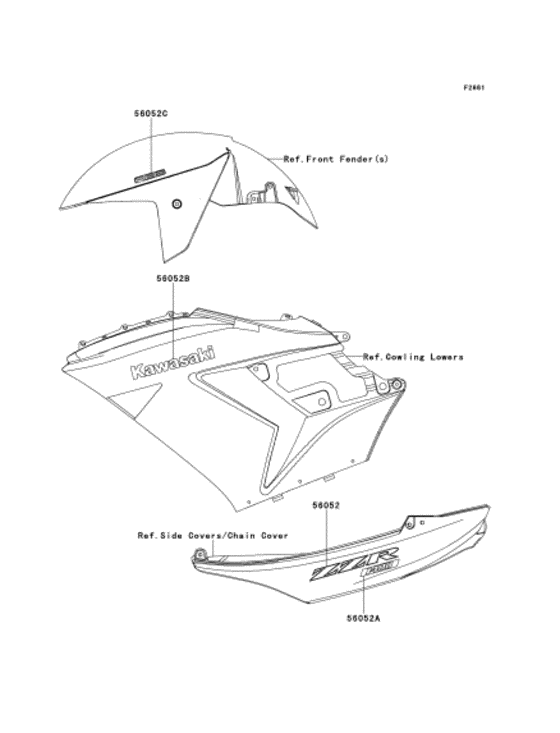 ZX1400 Наклейки