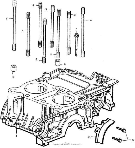 Upper crankcase