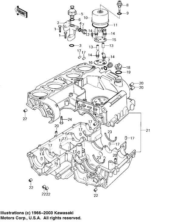 Crankcase/breather cover