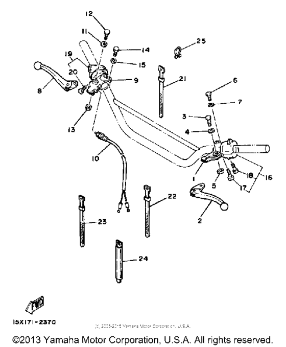 Handle switch - lever