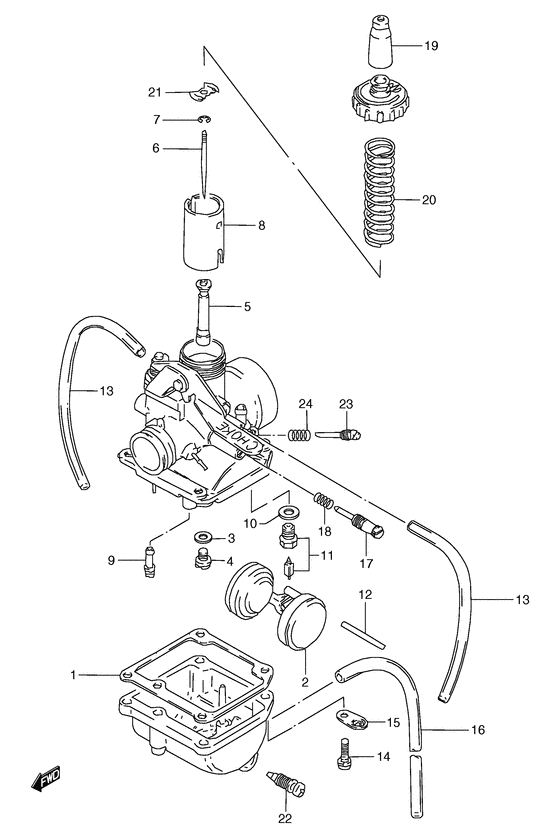 Carburetor assy