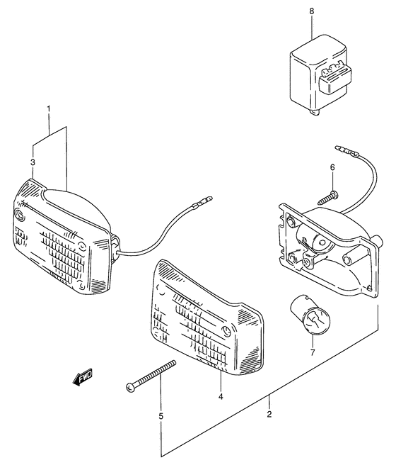 Front turnsignal lamp